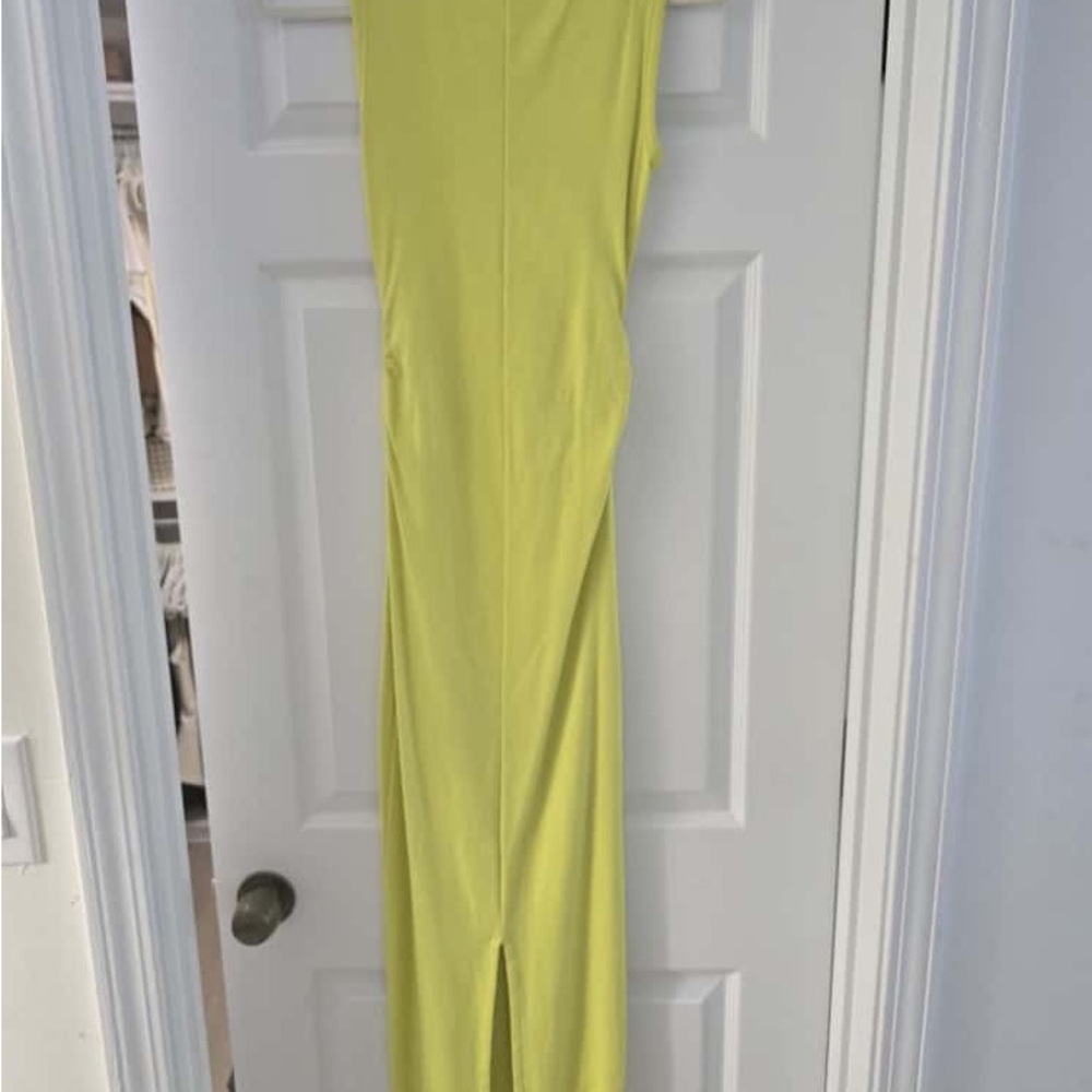 All Saints Yellow Maxi Dress